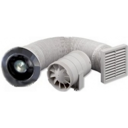 Zehnder Silent kúpelňový ventilátor s osvetlením