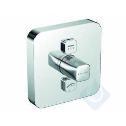 KLUDI Push termostatická sprchová batéria pod omietku pre 2 spotrebiče, chróm